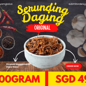 SERUNDNG DAGING (500 GRAM)